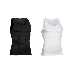 CAMISETA SHAPERFIT (NEGRO) + 1 CAMISETA SHAPERFIT (BLANCO)